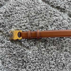 Triomphe Belt In Brown